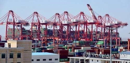 중국의 수출항 [연합뉴스 자료사진]